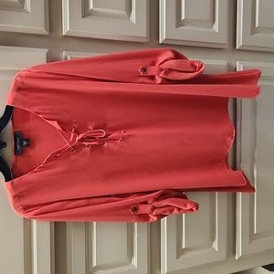 Coral Karen Kane Blouse